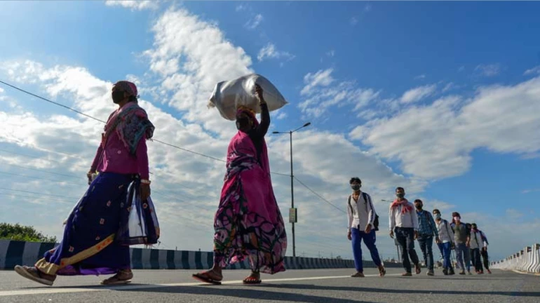 More than one crore migrant workers returned home on foot during the coronavirus lockdown More than one crore migrant workers returned home on foot during the coronavirus lockdown
