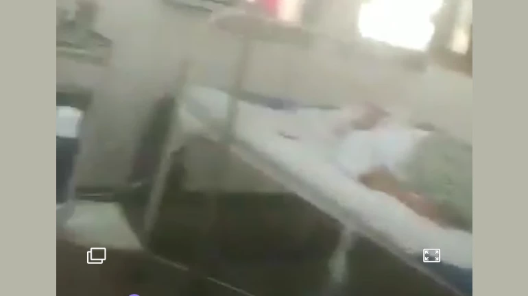 Graphic video showing corpses lying next to Covid-19 patients goes viral Graphic video showing corpses lying next to Covid-19 patients goes viral