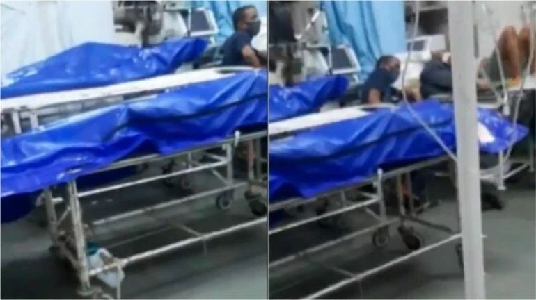 After Sion Hospital, video of bodies lying next to patients at KEM Hospital emerges