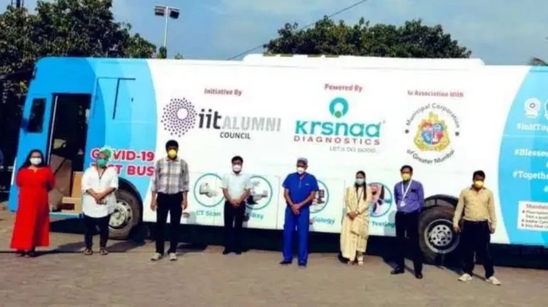 मुंबई : मास स्क्रीनिंग के लिए पहली मोबाइल Covid-19 टेस्टिंग बस