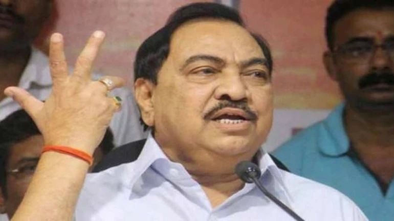 Eknath Khadse claims only 40 MLAs of Shiv Sena are being pampered, BJP gets aggressive Eknath Khadse claims only 40 MLAs of Shiv Sena are being pampered, BJP gets aggressive