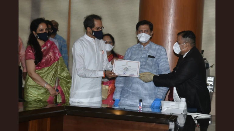 Maharashtra CM Uddhav Thackeray takes oath as an MLC