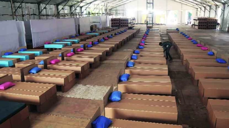 7,000 cardboard beds to help fight coronavirus in Mumbai 7,000 cardboard beds to help fight coronavirus in Mumbai