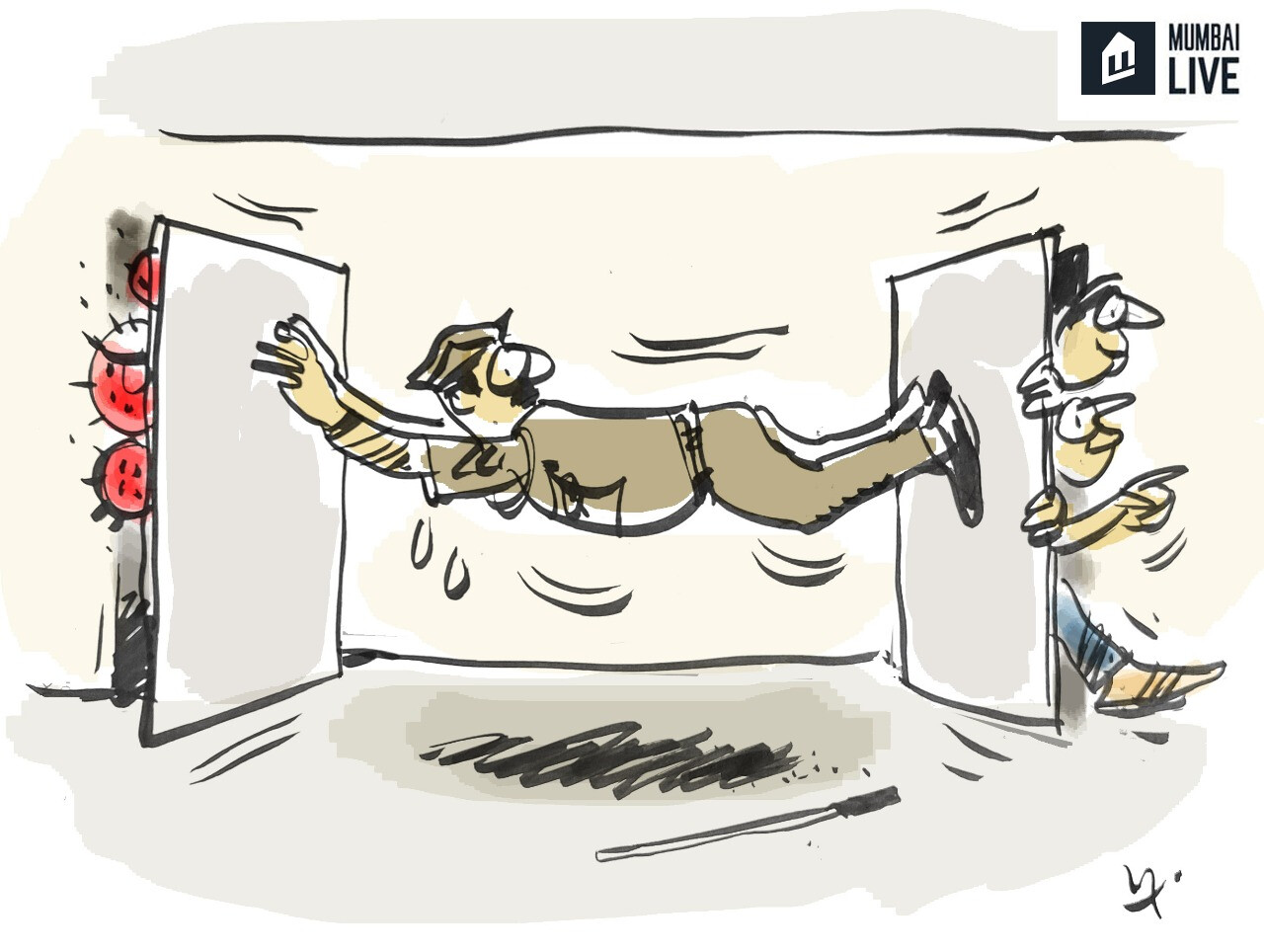 Police on the LOC (Line of Coronavirus)