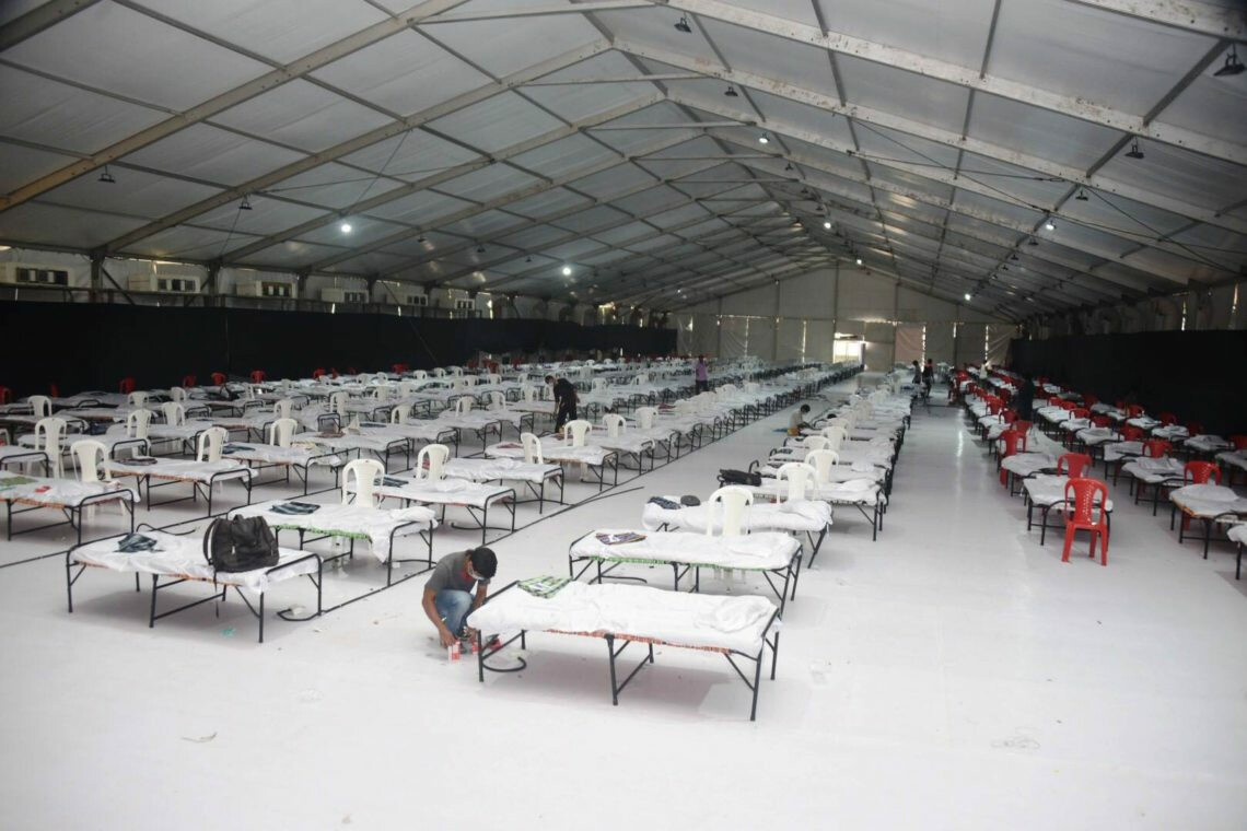 कोरोना महामारी से लड़ने के लिए मुंबई में जंबो सुविधा