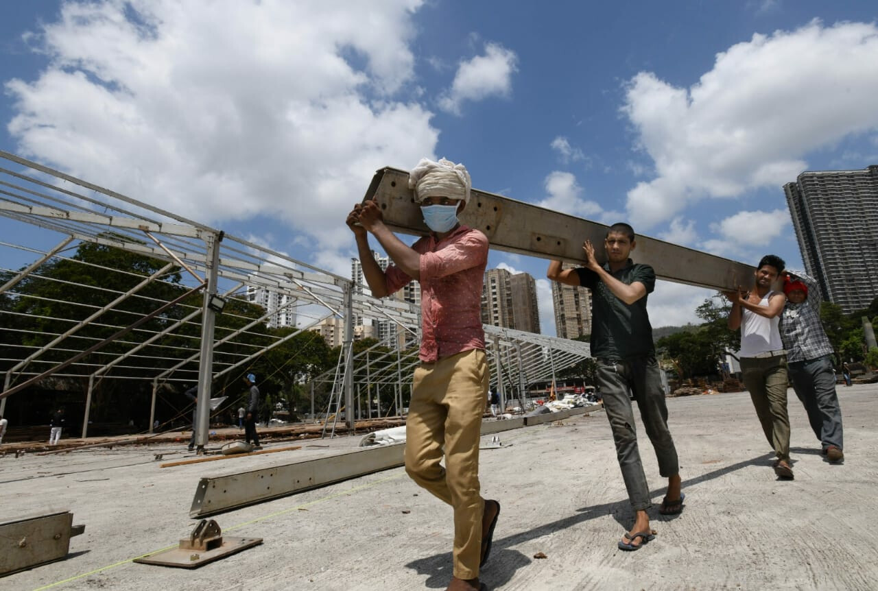 CIDCO readies COVID care facility at Mulund's Richardson & Cruddas campus