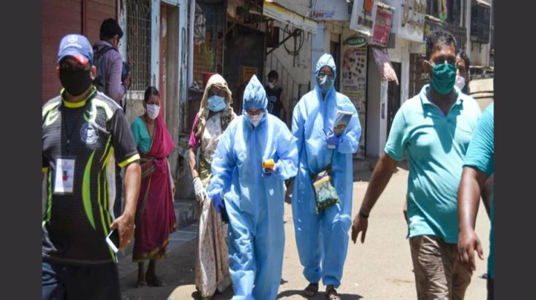 मुंबईतील कोरोना रुग्ण वाढीचा दर घटला मुंबईतील कोरोना रुग्ण वाढीचा दर घटला