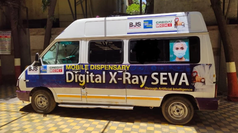 Mobile Van Dispensaries converted into Digital X-Ray Clinics to conduct rapid screening in Dharavi