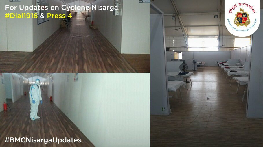 बीकेसीतील कोविड रुग्णालय पूर्ण सुरक्षित, बीएमसीचा खुलासा