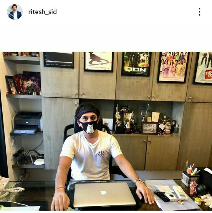 फिर शूटिंग पर लौटे रितेश सिधवानी