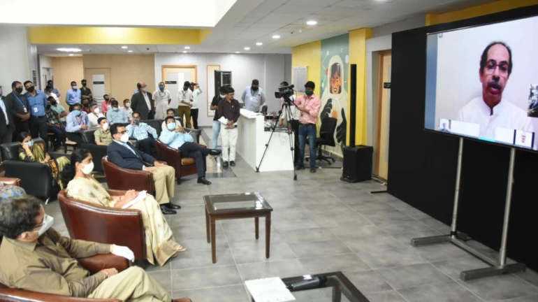 CM Thackeray inaugurates Wipro's COVID-19 care facility in Pune