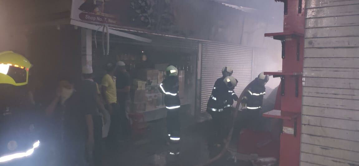 Fire breaks out at Mumbai's Crawford Market