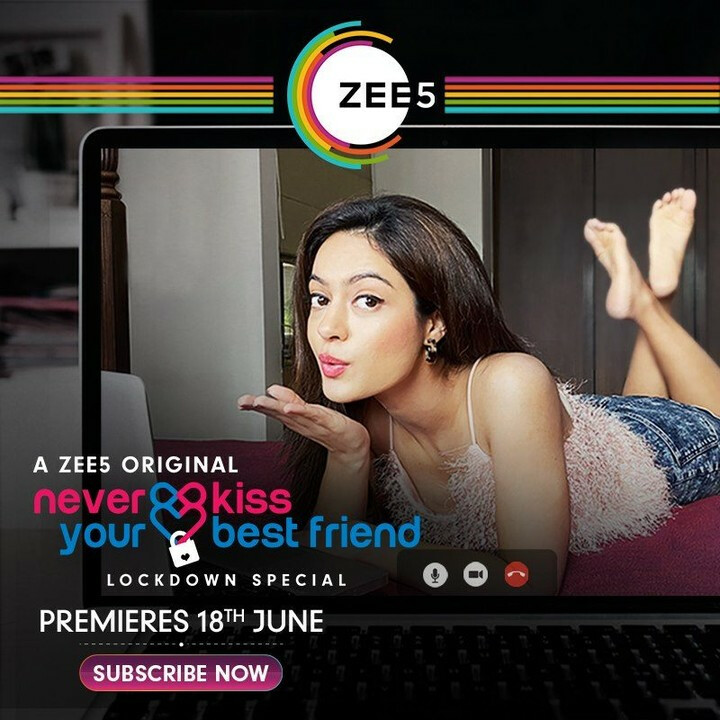 वेब सीरीज 'नेवर किस योर बेस्टफ़्रेंड: लॉकडाउन स्पेशल' का पहला पोस्टर हुआ रिलीज़