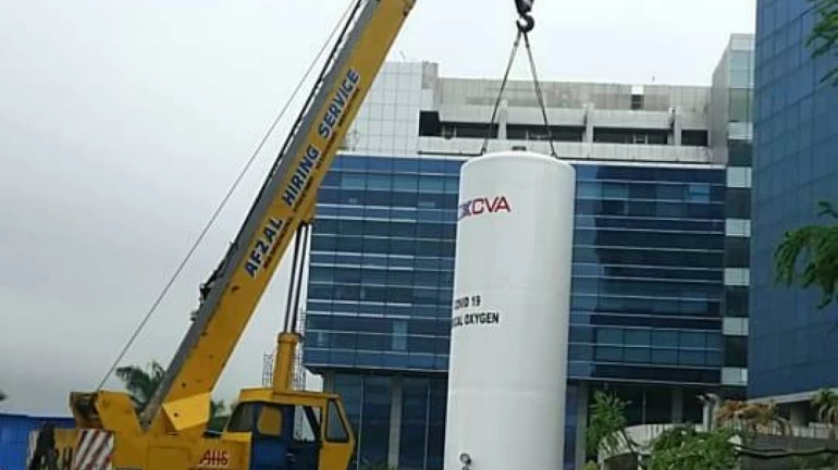 मुंबईतल्या 'या' रुग्णालयातला आॅक्सिजनचा पुरवठा वाढवला मुंबईतल्या 'या' रुग्णालयातला आॅक्सिजनचा पुरवठा वाढवला