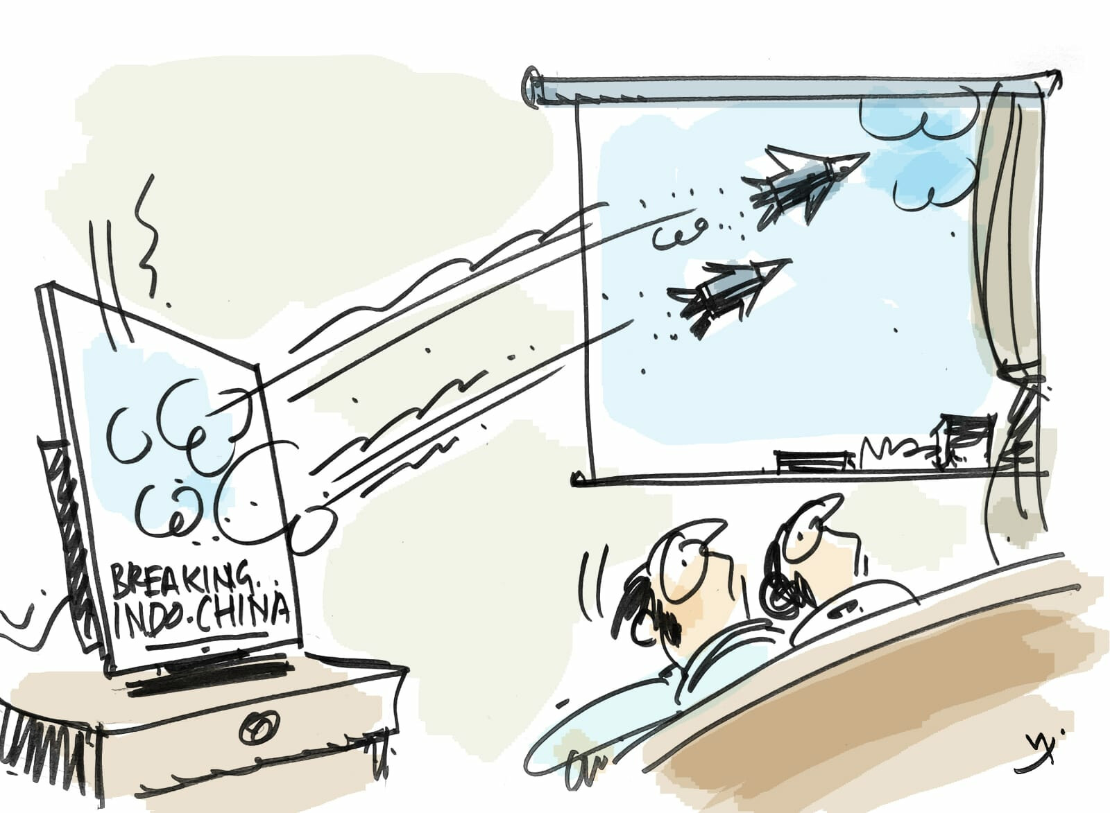 When Newsrooms become 'War' Zones