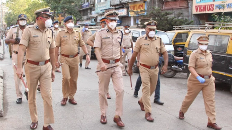 Mumbai Police to hold flag march मालाडच्या आप्पापाडा परिसरात पोलिस आयुक्त ध्वजमार्च काढणार