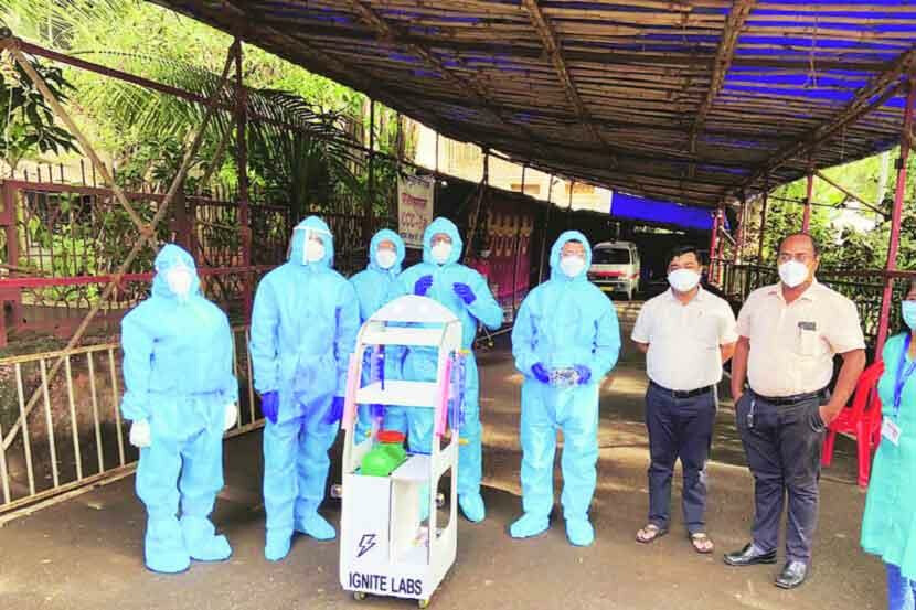 'Gollar' Robot Introduced To Mumbai Hospital By BMC at Podar Hospital