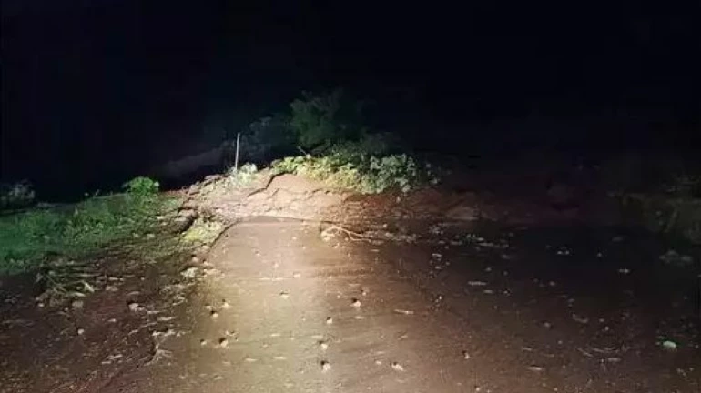 Mumbai-Goa Highway Shut Due to Landslide