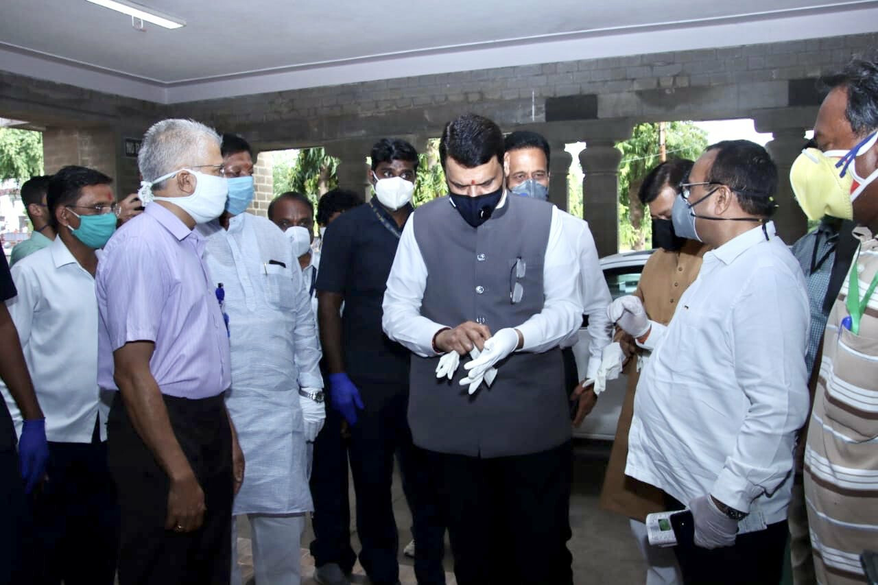 Devendra Fadnavis briefs PM Modi about COVID-19 situation in Maharashtra