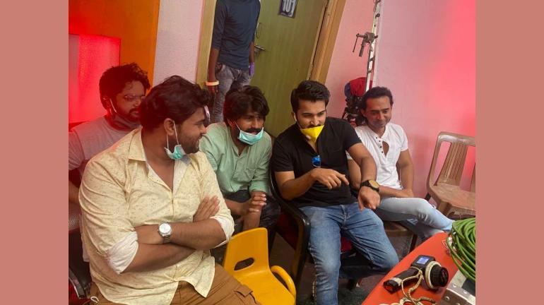 Shooting of Marathi films begin after a gap of three months Shooting of Marathi films begin after a gap of three months