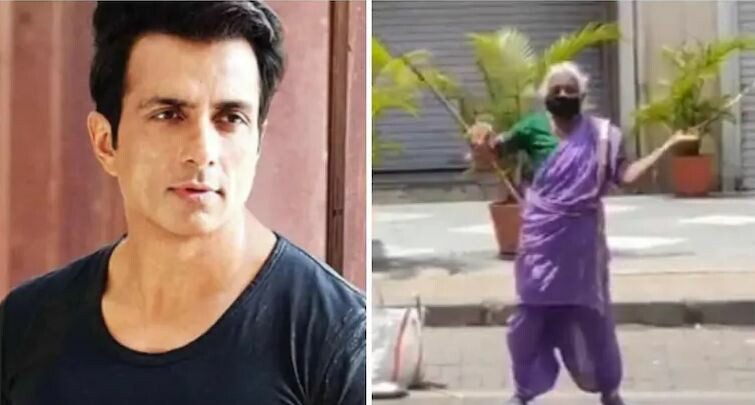 'त्या' आजीबाईंच्या मदतीला धावला सोनू सूद
