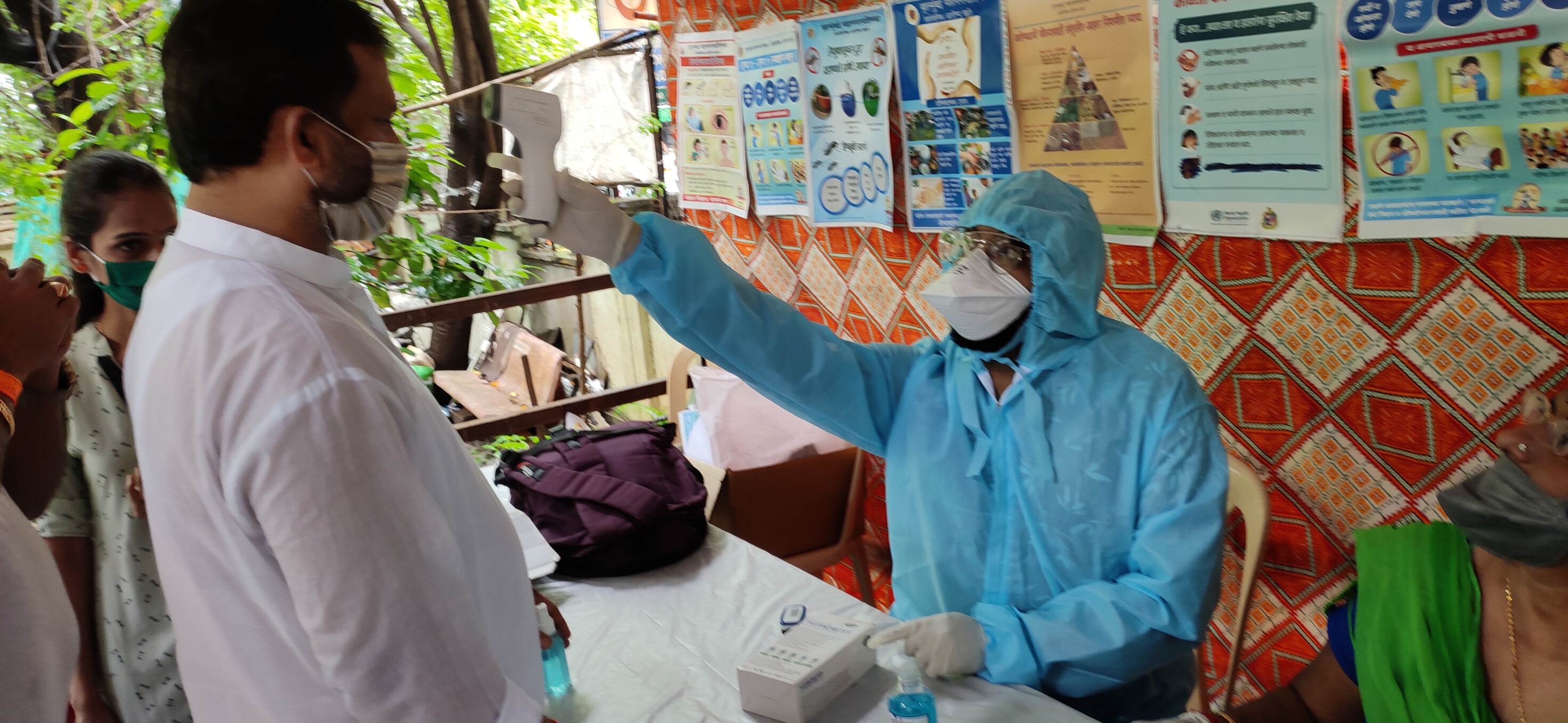 वार्ड के/वेस्ट में बढ़ रही है मरीजों के जांच, आयोजित हो रहे हैं मेडिकल कैंप