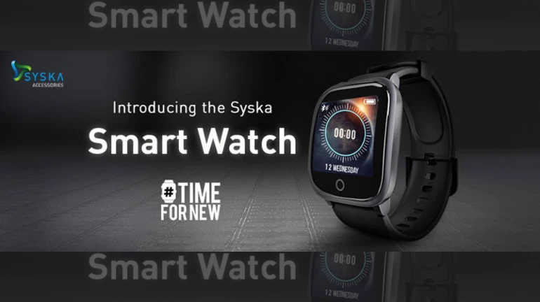Syska launches 'SW100 Smart Watch' in India Syska launches 'SW100 Smart Watch' in India