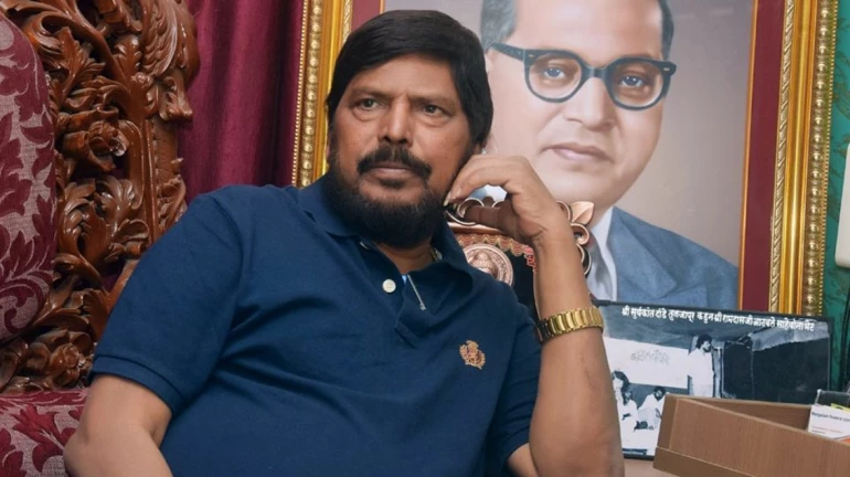 Ramdas Athawale predicts MVA government's fall after Ganpati Immersion Ramdas Athawale predicts MVA government's fall after Ganpati Immersion