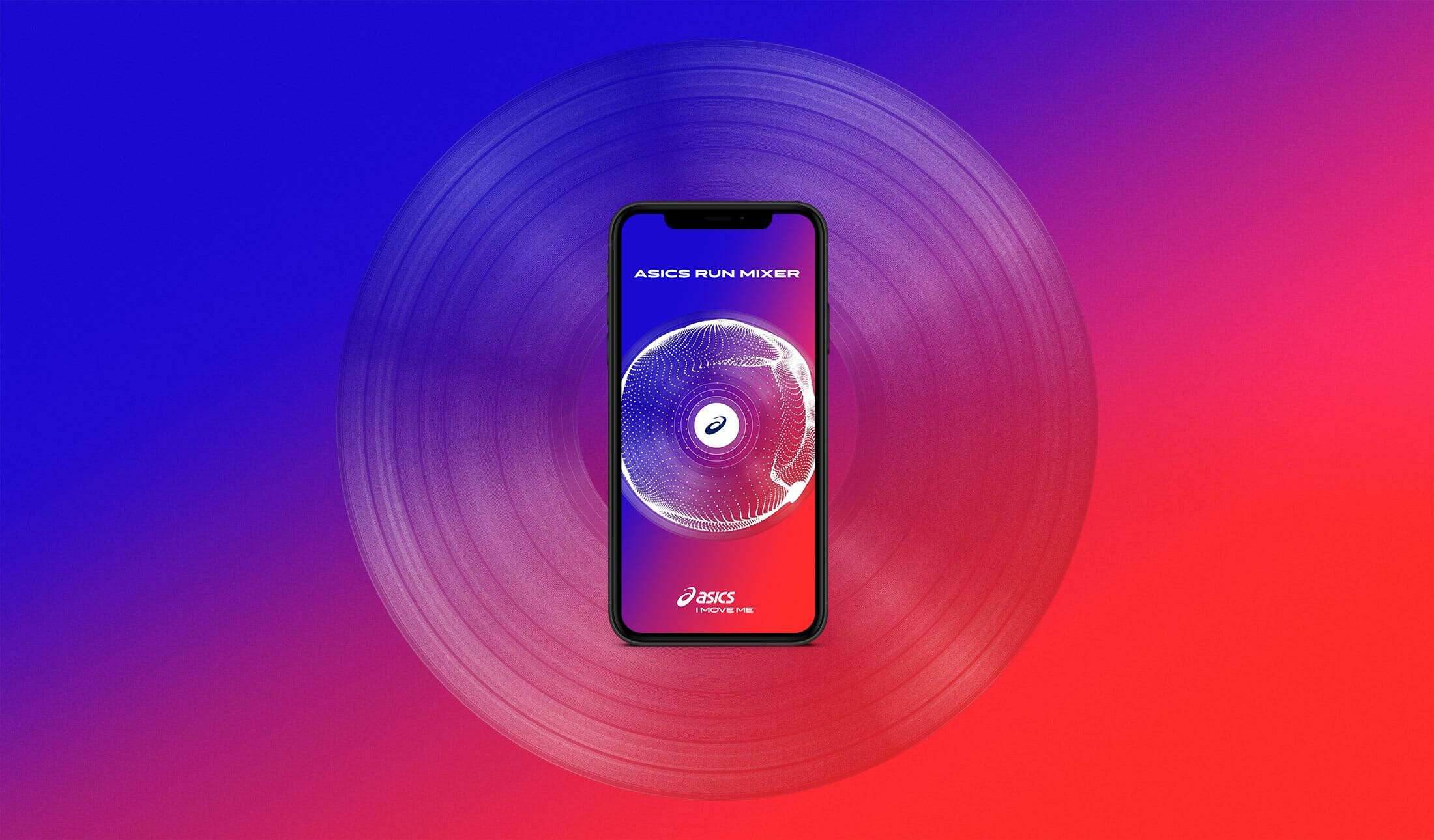 Japanese footwear brand ASICS launches the 'Run Mixer App'