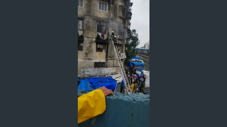 Fire reported in South Mumbai Fire reported in South Mumbai