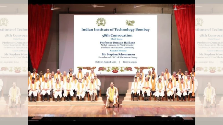 Professors and Staff at IIT-Bombay make the 58th Convocation ceremony memorable for students