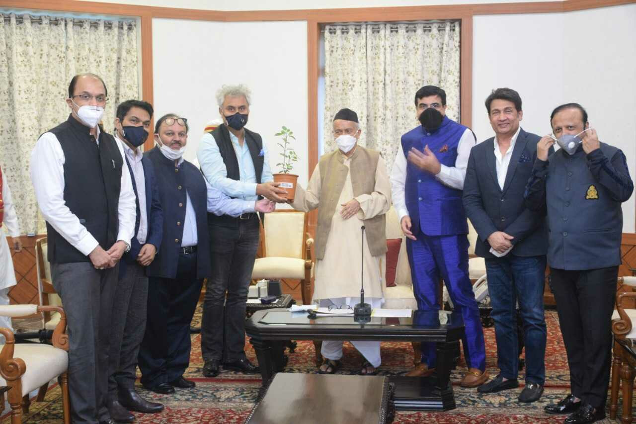 राज्यपाल भगत सिंह कोश्यारी  के हाथो भामला फाउंडेशन के नविनीकृत वेबसाईट का उद्घाटन