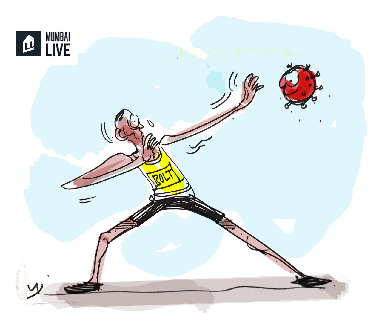 हुसैन बोल्ट को कोरोना