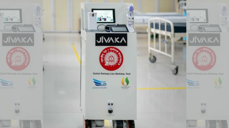 कोरोना रुग्णांना सुविधा पुरविण्यासाठी मध्य रेल्वेचा मेडी-बोट रोबोट तयार
