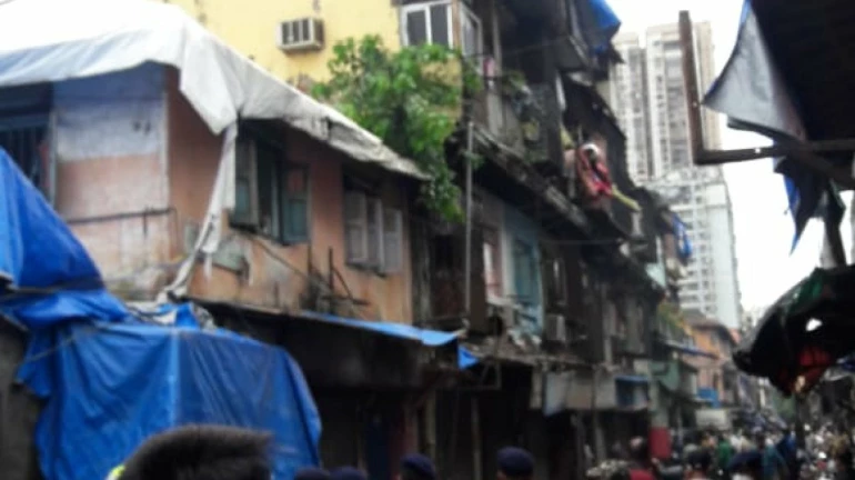 Portion of three-storey building collapses in Nagpada, four people feared trapped