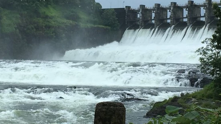 Relief for Thane district as Bavri dam overflows Relief for Thane district as Bavri dam overflows