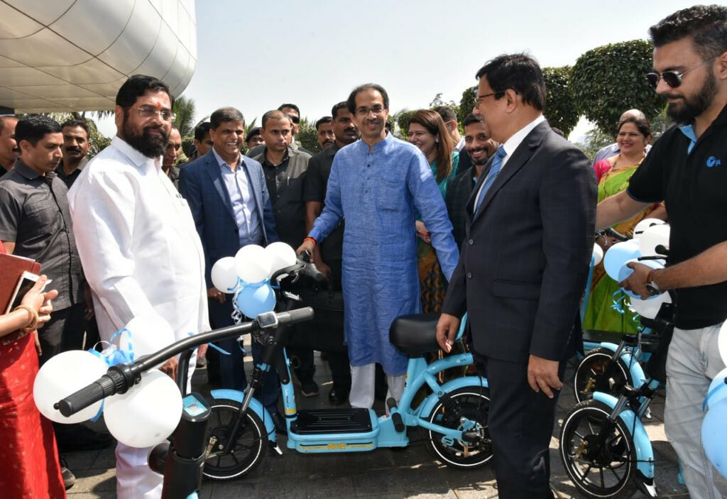Yulu and MMRDA start the Public Bicycle sharing system in Bandra