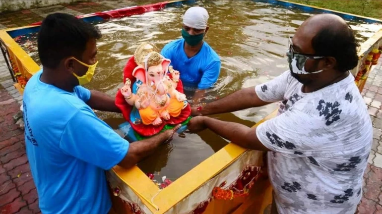 Mumbai witnesses a low-key Maghi Ganeshotsav this year Mumbai witnesses a low-key Maghi Ganeshotsav this year