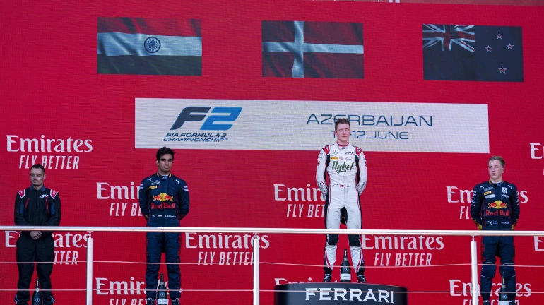 Mumbai-Based Racer Narrowly Misses Out On Baku F2 Win Mumbai-Based Racer Narrowly Misses Out On Baku F2 Win