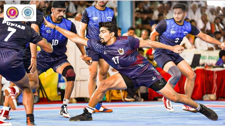 69वीं पुरुष सीनियर नेशनल कबड्डी चैंपियनशिप- भारतीय रेलवे ने फाइनल में महाराष्ट्र पर 38-21 से जीत के साथ लगातार चौथा खिताब जीता 69वीं पुरुष सीनियर नेशनल कबड्डी चैंपियनशिप- भारतीय रेलवे ने फाइनल में महाराष्ट्र पर 38-21 से जीत के साथ लगातार चौथा खिताब जीता