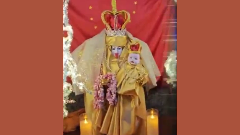 Mumbai: Kali idol found dressed as Mother Mary; Temple priest arrested Mumbai: Kali idol found dressed as Mother Mary; Temple priest arrested