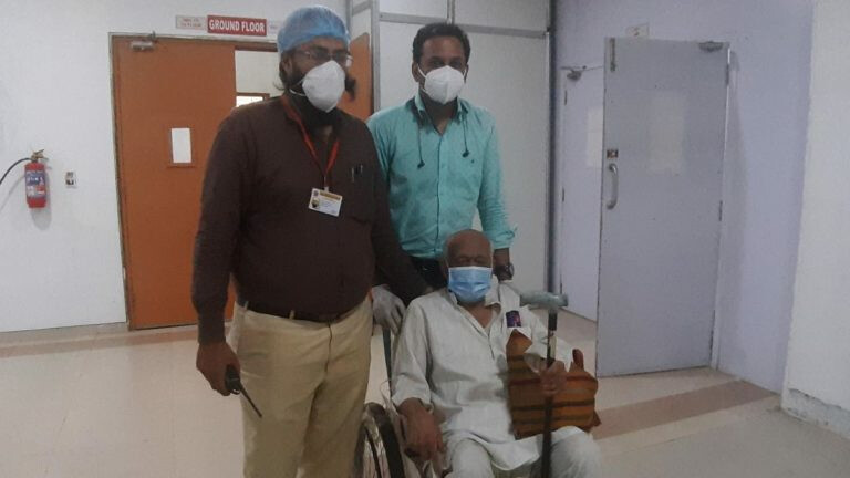 कल्याणमध्ये ९७ वर्षीय आजोबांची कोरोनावर मात