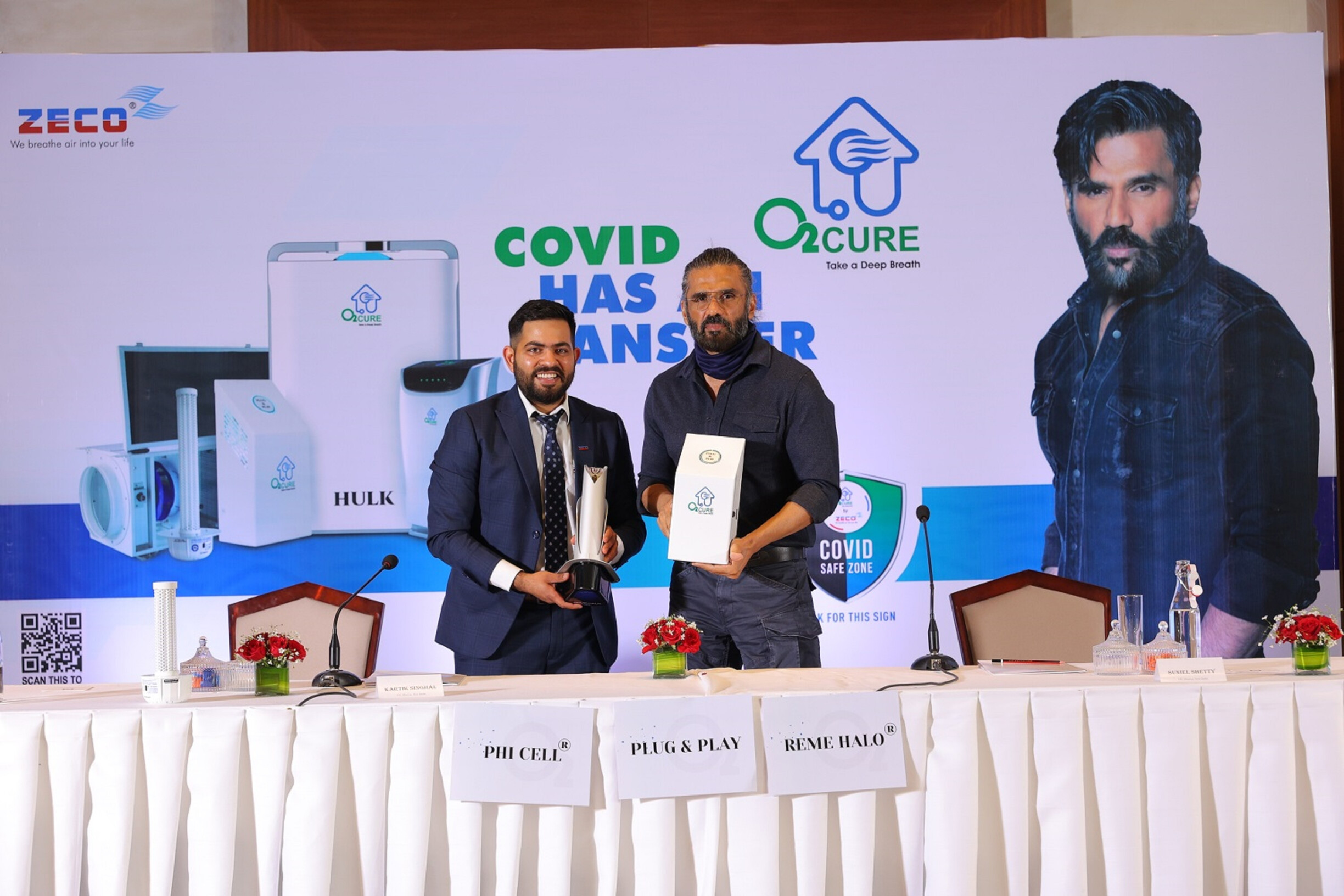 Suniel Shetty enters into a strategic collaboration with O2Cure