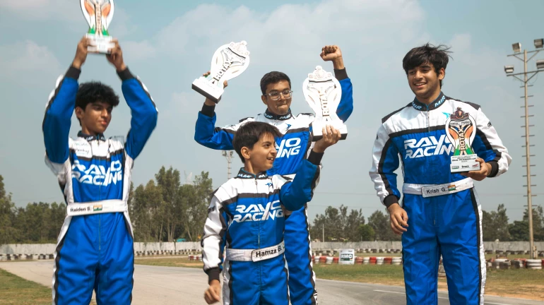 Mumbai boys win Round 4 of National Karting