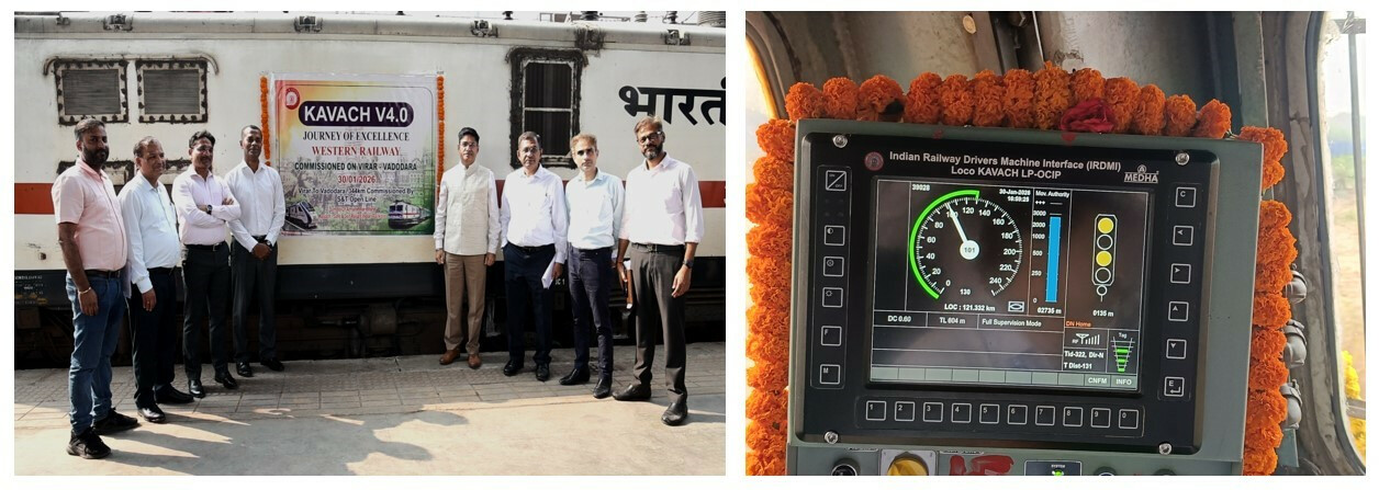 Mumbai Local News: Virar section becomes first on WR to get automatic train protection system ‘Kavach’