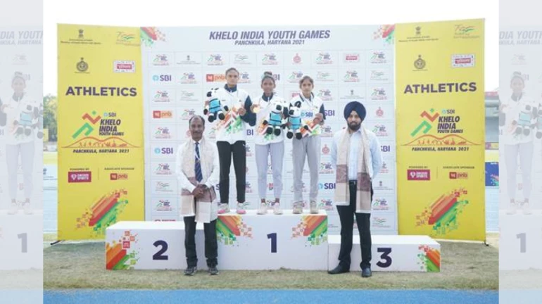 Maharashtra wins 8 Gold in athletics at Khelo India Youth Games