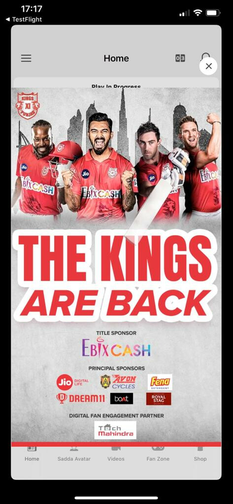 Tech Mahindra and Kings XI Punjab launch a fan-engagement platform for cricket fans