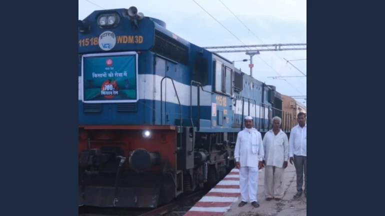 Maharashtra: Kisan Rail completes 700 trips on Central Railway