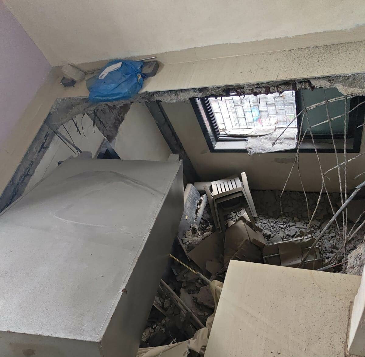 Navi Mumbai: Slab Collapses in Koparkhairane Residential Building; Residents Shifted to Temporary Shelter
