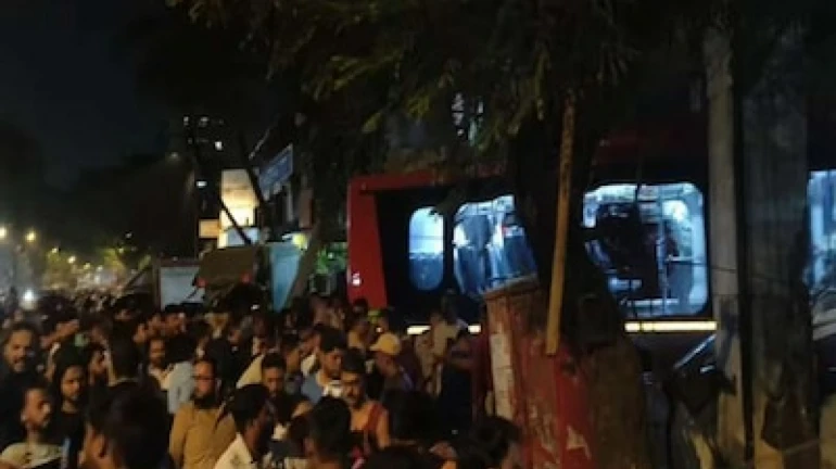 Mumbai: BEST bus rams into vehicles, people in Kurla, 3 dead Mumbai: BEST bus rams into vehicles, people in Kurla, 3 dead